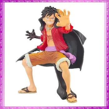  15cm One Piece Luffy Mănânce Carne Figura Anime Wano Țară Luffy PVC Colecta Figurina Papusa Drăguț Jucării pentru Copii Cadou Papusa Jucărie