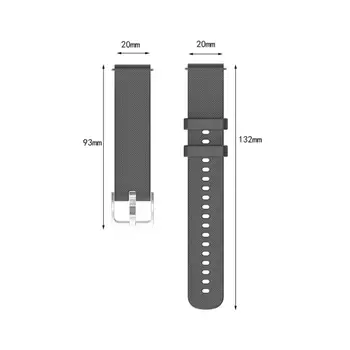  20 Mm Sport Moale TPU Watchband Wriststrap Pentru Garmin VenuSq/Venu/Vivomove3/Garminmove3/VivoMove Easy Fit Eliberare Rapidă Wirstband