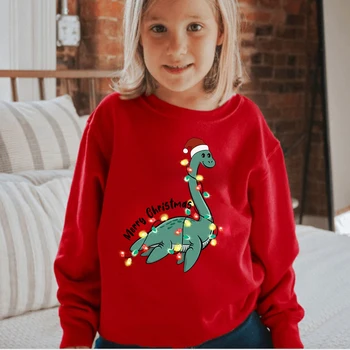  2022 Crăciun pentru Copii Îmbrăcăminte pentru Animale de Dinozaur Print Multicolor Hanorace Fete de Crăciun Jachete Copii Fata de Haine de Blana