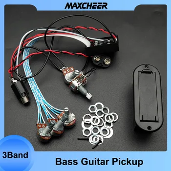  3 Band Eq Egalizator Preamp Circuit Activ Bass Pickup 5 Butoane De Control Chitara De Preluare A Sistemului De Control