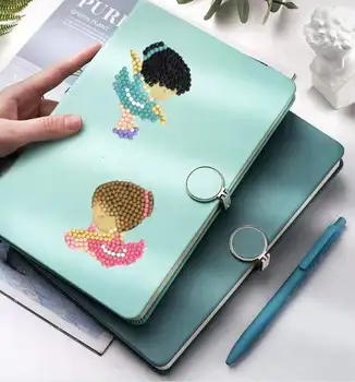  5D DIY Diamant Pictura Kituri de Stickere pentru Copii, Printesa Tema Stick Vopsea cu Diamante de Numărul Kit Usor de DIY, Art Craft