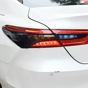  ABS Fum Negru Spate Coada de Lampă Capac Ornamental pentru Toyota Camry 2018-2020 2021 Lampa Hote