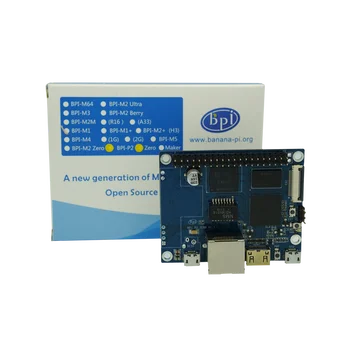  Banana Pi BPI-P2 Zero Allwinner H3 Quad-core Cortex-A7 512M DDR3 8G eMMC Suport PoE Rula sistemul de OPERARE Android Linux Singur Computer de Bord