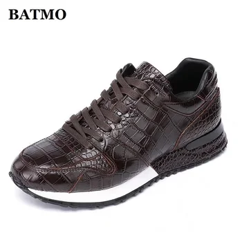  BATMO 2021 new sosire Vacă din piele de cauzalitate pantofi barbati,sex masculin din piele pantofi de sport D9612