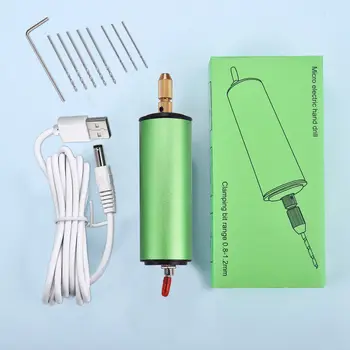  Burghiu Electric Sculptură Pen USB Instrumente de Foraj Kit DIY Rășină Mucegai Gravor Pen Slefuire Lustruire Instrumente Pentru Bijuterii DIY Manual