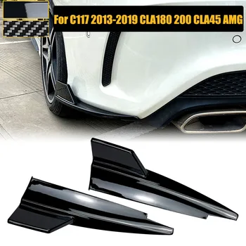  C117 Bara Spate Splitter Spoiler Șorțuri Clape Autocolant pentru Mercedes Benz CLA Clasa CLA200 CLA45 AMG 2013-2019 Accesorii Auto