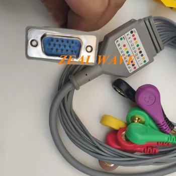  Changchun Digital Ori Holter Fir de Plumb A 12-Plumb ECG de Înregistrare Caseta de Sârmă de Plumb