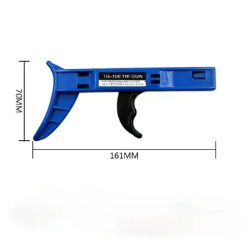  Cravata cablu Pistol Scule de Mana scule de Fixare TG-100 de Tensionare Pentru Nylon Strângere Clamp Când Tunderea