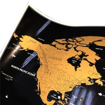  Călătorie Scratchable Harta Lumii Decor de Perete Pictura Bonus Călător Aventura hărți Ușor de Zero cel Mai bun Cadou Personalizat