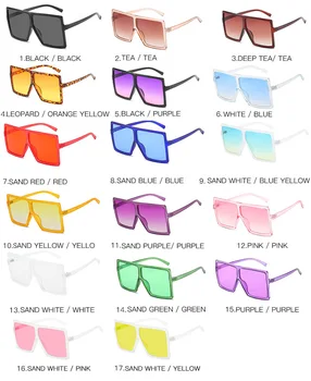  Designer de Brand Supradimensionate Pătrat ochelari de Soare Pentru Femei Barbati 2022 Mare UV400 Ochelari de Soare pentru Femei ochelari de Soare