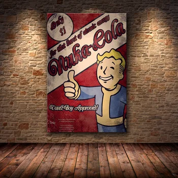  Fallout 3 4 Joc Poster De Perete De Arta Canvas Postere Și De Imprimare Canvas Decorative De Imagine Pentru Dormitor Desen De Bază Acasă Decore