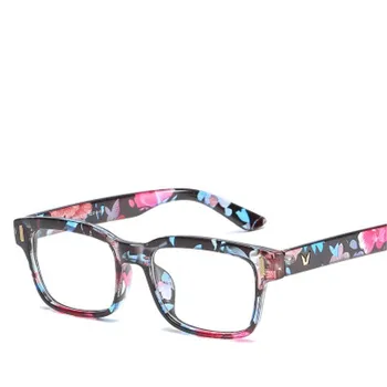  Femei De Moda V Pătrat Ochelari Cadru Bărbați Optice Glasse Cadru Retro Ochelari De Vedere Ochelari De Calculator Pahare Transparente