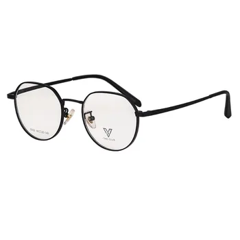  Femei ochelari ochelari rotunzi cadru metalic de dimensiuni mici minus ochelari cu lentile oftalmologice reteta femeie student tendință stil