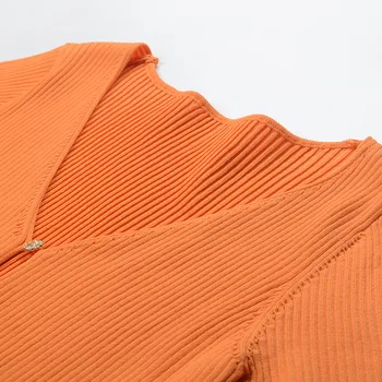  Franceză temperament noi de vara 2021 moda daisy catarama subtire scurt cu mâneci tricotate gheață bluză de mătase