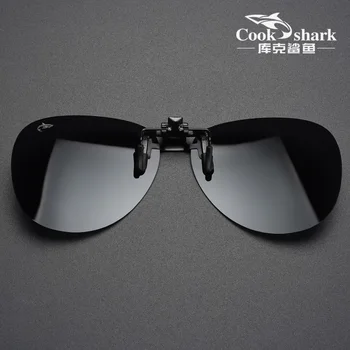  Gatiti Rechin polarizat ochelari de soare clip de conducere miopie ochelari clip ochelari de soare pentru bărbați și femei de conducere protectie UV