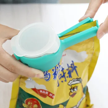  Gustare De Etanșare Clip Proaspete Păstrarea Etanșare Clemă De Plastic Helper Food Saver Călătorie Gadget-Uri De Bucătărie Sigiliu Toarnă Alimentare Sac De Depozitare Clip