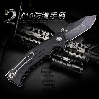  HX DOTDOORS ZD-028A multi-funcție de domeniul de supraviețuire tactice briceag, de auto-apărare EDC portabil cuțit