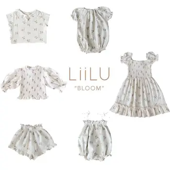  Ins copil fata rochie de vară 2021 noi LIILU brand imprimare tricou copii maneca scurta Momeala bluza topuri haine pentru copii wz86