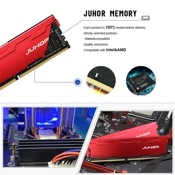  JUHOR Desktop BERBECI 4GB DDR3 8GB 1866MHz 1600MHz DDR4 8GB 16GB 2666MHz 2400MHz 3000MHz 3200MHz Noul Dimm Memoria Berbeci