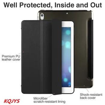  KQJYS Suport Magnetic, Suport de Silicon rezistent la Șocuri de Protecție Caz Acoperire Pentru Apple iPad Pro 12.9 2017 Smart din Piele PU Caz