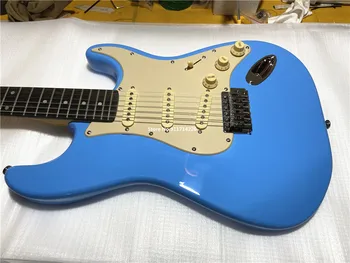  Moștenirea clasic bijuterie albastru cu 6 corzi chitara electrica pot fi personalizate transport gratuit