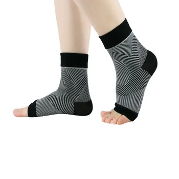  Mărimile S-XL Confort Picior Anti Oboseala Sori Manșon de Compresie a Calma Umflarea Femei Bărbați Anti-Oboseala Sport Sosete Set Fără Cutie