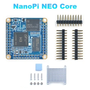  Nanopi NEO Core Placa de Dezvoltare Io Bord+radiator memorie RAM DDR3 Allwinner H3 Quad-Core Cortex-A7 Ubuntucore