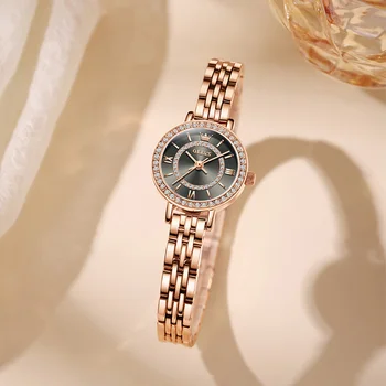  OLEVS Cuarț Ceasuri pentru Femei de Brand de Top Impermeabil Doamnelor din Oțel Inoxidabil Ceasuri Eleganta de Lux Ceas Casual Femei Ceas