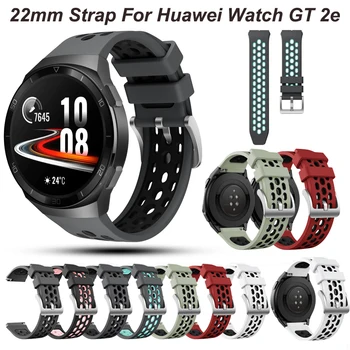  Pentru HUAWEI Watch GT 2E Original Curea 22MM Încheietura Banda de Silicon pentru huawei gt 2e gt2e GT2e Smartwatch-Bratara de Înlocuire correa