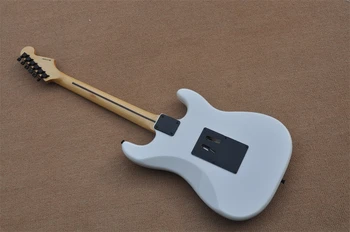  Personalizat alb, Nou, mâna stângă Floyd Rose tremolo system ST chitara electrica albastru mâna stângă chitara fotografii reale în stoc 331