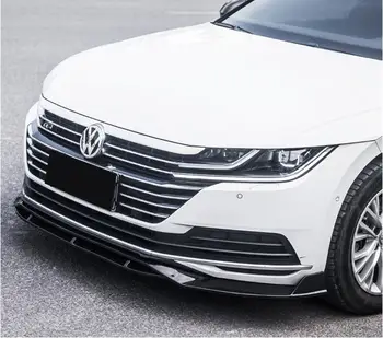  Prelungire Bara fata Spoiler Partea Splitter Body Kit Deflector Paznici Pentru Volkswagen VW Arteon CC 2019 2020 2021 Accesorii Auto