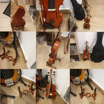  Profesional Portabil Pliant Vioara Chitara Sta Instrument Muzical Vioara Podea Suport Rack Viori, Chitara Accesorii