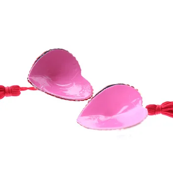 Sexy produse de patiserie Autocolante Femei Sutien San Metalice, Paiete Inima Tassel Nipple Cover Sex Produsele pentru Jocuri pentru Adulți