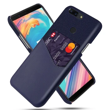  Sloturi pentru carduri de Acoperire Pentru OnePlus 5T Coque OnePlus 5 T Cazuri Caz Telefon din Piele Pentru Un Plus de 5 T Funda 1+5t 6.01