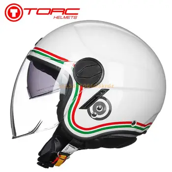  TORC T595 retro de înaltă calitate profesională motocicleta 3/4 cască de protecție, DOT ECE certificate de raliu și kart casca,Capacete