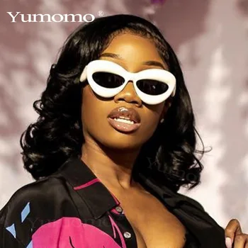  Unic de Bomboane de Culoare Sexy Buze Y2k ochelari de Soare pentru Femei Brand de Lux Punk Gradient de Ochelari de Soare Moda 2000 Shades Ochelari de Oculos