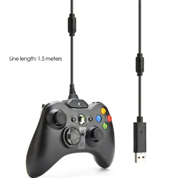  Usb de 1.5 M Oplaadkabel pentru Xbox 360 Draadloze Controler de Joc Juca Opladen Încărcător Cablu de Koord Hoge Kwaliteit Joc Accessoire 2021