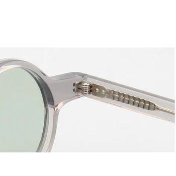  Vintage Bărbați Rotund ochelari de Soare Polarizati pentru Femei UV400 Ochelari de Soare Moda Maro Negru Albastru broască Țestoasă Gri Conducere Ochelari Retro