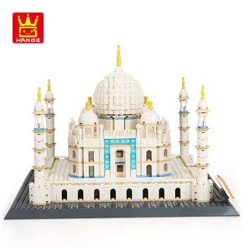  Wange 1505pcs Taj Mahal Bloc de Arhitectura de renume Mondial de Diamant Blocuri Mari de 36.8 cm Model 3D Pentru 5211 Cărămizi Jucarii