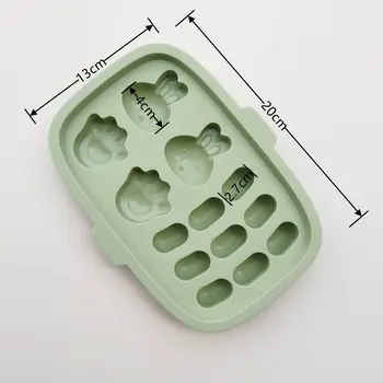  Cârnați Bicarbonat De Instrumente Nibbler Alimentator Bakeware Gadget-Uri De Bucătărie Congelator Tava De Alimentare Matrite De Silicon Ciuguli Tăvi De Depozitare A Alimentelor