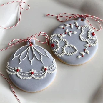  De Vânzare la cald din Oțel Inoxidabil Cutter Cookie Mucegai Baloane Cadou de Ziua Îndrăgostiților Bile Taie Mucegai Bile de Crăciun tăiat Biscuit