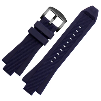  Pentru MK8761 MK8730 MK9020 MK8184 MK8729 MK8152 Silicon watchband impermeabil înlocui cauciuc Negru albastru curea de ceas accesorii